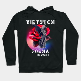 Virtutem Forma Decorat Angel Rose Gradient Hoodie